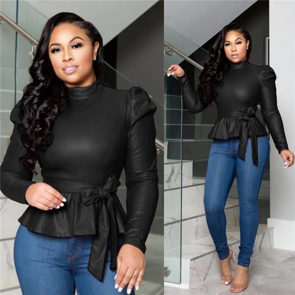 designer with colors solid dropshipping belt fashion long sleeve brief clothing womens casual womens tshirts tshirt mtfuq, Black
designer with colors solid dropshipping belt fashion long sleeve brief clothing womens casual womens tshirts tshirt mtfuq, Black
