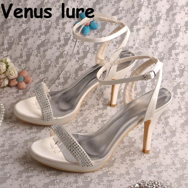 dress shoes custom crystal women sandals ivory satin bridal wedding high heel summer, Black
dress shoes custom crystal women sandals ivory satin bridal wedding high heel summer, Black