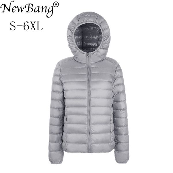 bang brand large size 6xl women's down coat plus ultra light jacket women lightweight portable windbreaker parka 211018, Black
bang brand large size 6xl women's down coat plus ultra light jacket women lightweight portable windbreaker parka 211018, Black