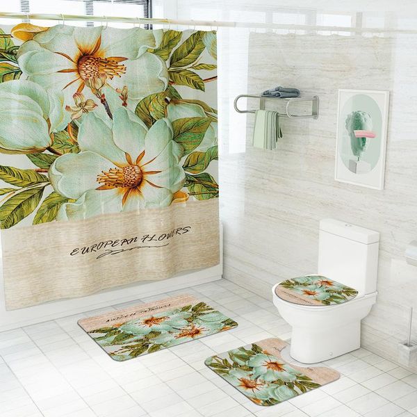 bath mats simple retro floral printed toilet floor mat pedestal rug u shape set bathroom carpet shower room door
bath mats simple retro floral printed toilet floor mat pedestal rug u shape set bathroom carpet shower room door