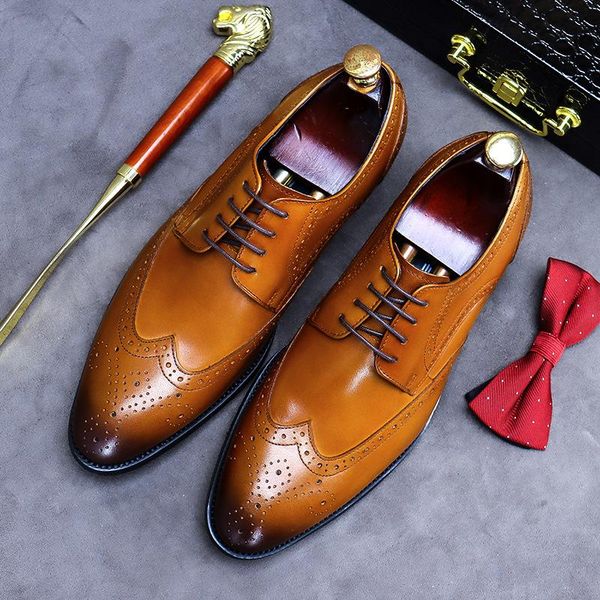 dress shoes 2021 men genuine leather male oxford italian classic vintage lace-up men's brogue, Black
dress shoes 2021 men genuine leather male oxford italian classic vintage lace-up men's brogue, Black
