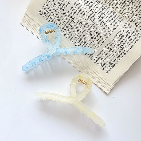 length 11 cm ribbon wave point plastic cross hair clamps korean candy color translucence wash claw clips women scrunchies ponytail hairpins, Slivery;golden
length 11 cm ribbon wave point plastic cross hair clamps korean candy color translucence wash claw clips women scrunchies ponytail hairpins, Slivery;golden