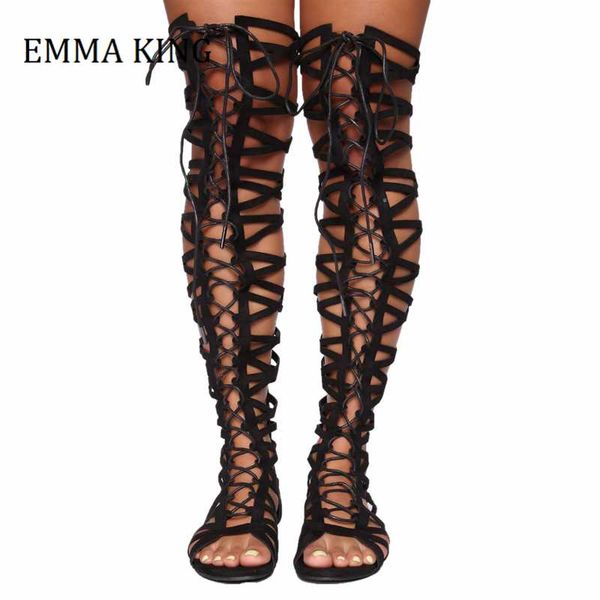 2021 summer women strappy gladiator sandals open toe cut out black knee high back zipper sandals woman flat beach
2021 summer women strappy gladiator sandals open toe cut out black knee high back zipper sandals woman flat beach