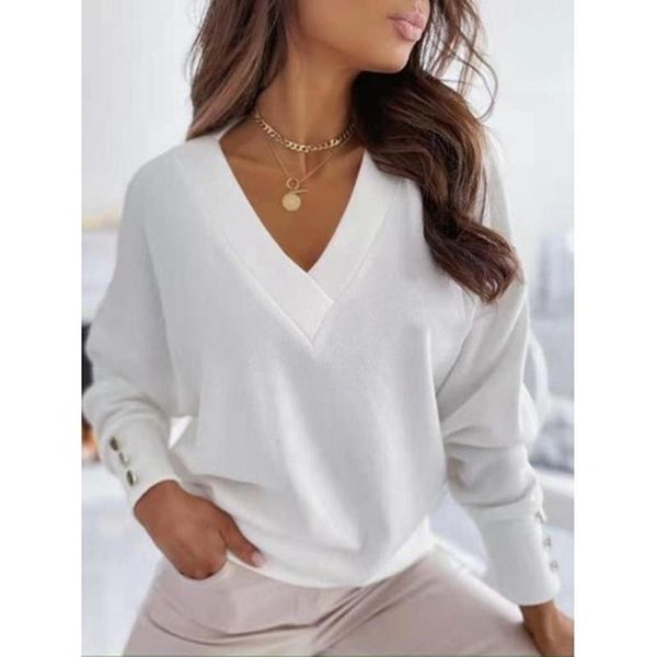 women's sweaters sweater v neck women knitting spring autumn fashion elegant pullover jumper casual long sleeve loose, White;black
women's sweaters sweater v neck women knitting spring autumn fashion elegant pullover jumper casual long sleeve loose, White;black