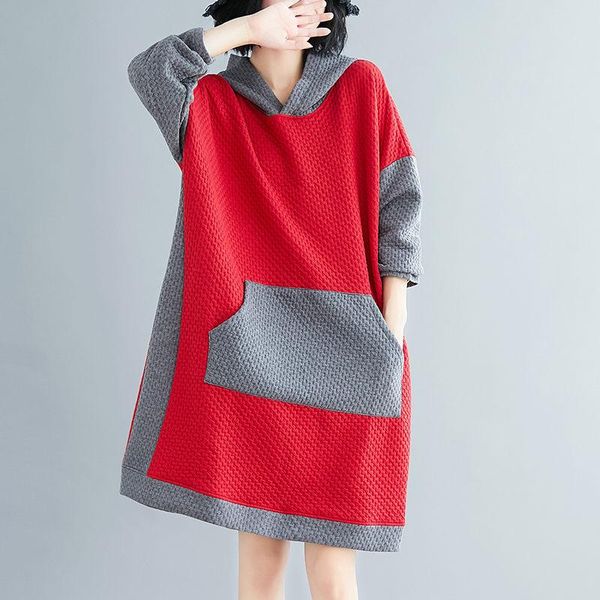 women's hoodies & sweatshirts autumn and winter loose quilted cotton stitching hooded casual dress warm shirt kangaroo pocket sweatshir, Black
women's hoodies & sweatshirts autumn and winter loose quilted cotton stitching hooded casual dress warm shirt kangaroo pocket sweatshir, Black