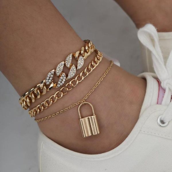 anklets arrival rhinestone thick chain multi-layer anklet 2021 fashion simple beach foot jewelry ladies party gift, Red;blue
anklets arrival rhinestone thick chain multi-layer anklet 2021 fashion simple beach foot jewelry ladies party gift, Red;blue
