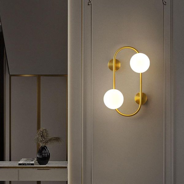 modern glass ball sconces for bedroom bedside l stair decoration design wall light indoor 2 heads home interior lighting
modern glass ball sconces for bedroom bedside l stair decoration design wall light indoor 2 heads home interior lighting