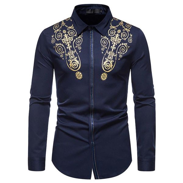 men's casual shirts autumn winter long-sleeved for men personality british style rose printing shirt fashion mens clothing chemise, White;black
men's casual shirts autumn winter long-sleeved for men personality british style rose printing shirt fashion mens clothing chemise, White;black
