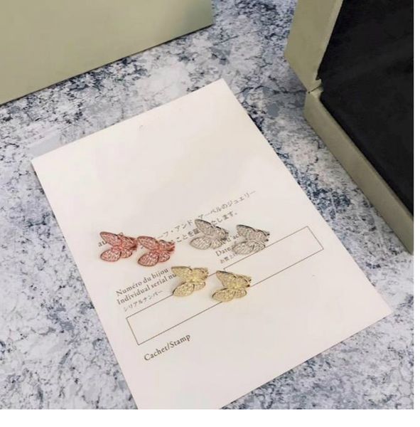 fashion- jewelry earrings s925 sterling silver material butterfly diamond stud earrings designer flying butterfly wedding engagement earring, Golden;silver
fashion- jewelry earrings s925 sterling silver material butterfly diamond stud earrings designer flying butterfly wedding engagement earring, Golden;silver