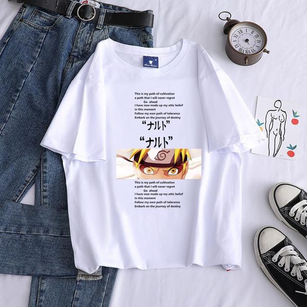women's t-shirt naruto manga prints women t-shirts hip hop cotton shirts pattern o-neck sportswears simplicity oversize swetshirts anim, White
women's t-shirt naruto manga prints women t-shirts hip hop cotton shirts pattern o-neck sportswears simplicity oversize swetshirts anim, White