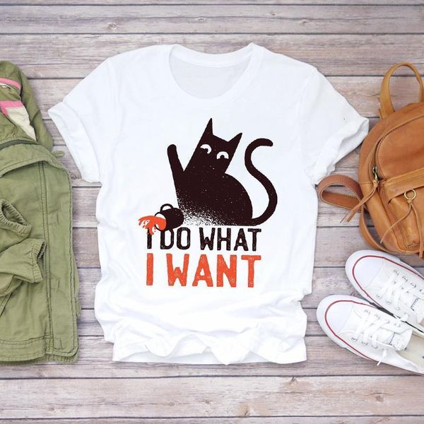 women cartoon cat funny summer fall animal halloween print lady t-shirts womens graphic t shirt ladies female tee t-shirt, White
women cartoon cat funny summer fall animal halloween print lady t-shirts womens graphic t shirt ladies female tee t-shirt, White
