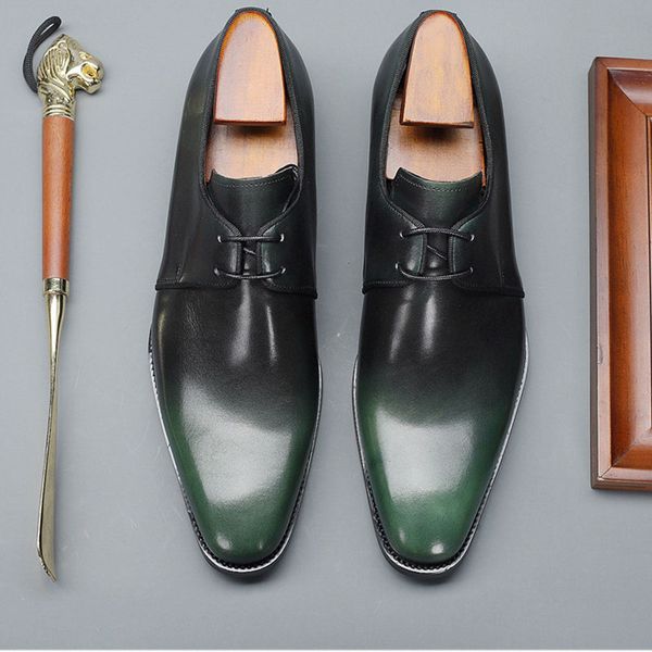 oxford shoes men real genuine leather office dress wedding lace up pointed toe mixed color formal party derby shoes for men f41, Black
oxford shoes men real genuine leather office dress wedding lace up pointed toe mixed color formal party derby shoes for men f41, Black