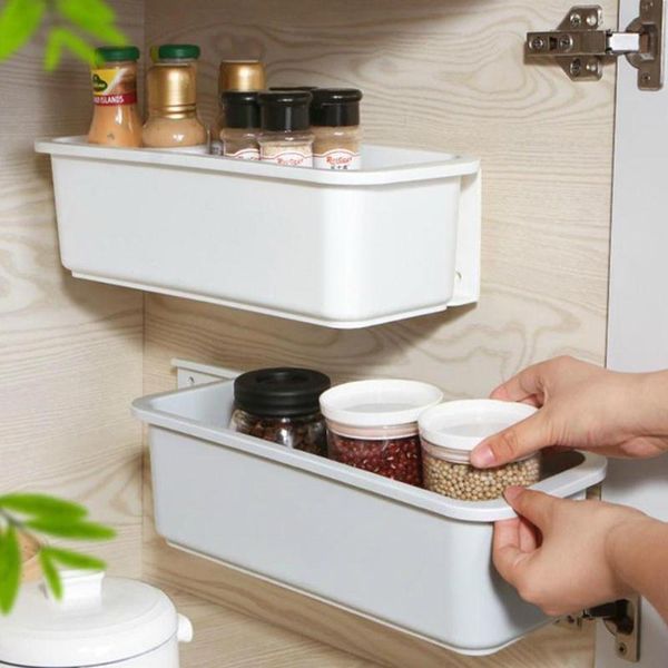 storage bottles & jars 1pcs kitchen organizer wall plastic container box drawer rack basket shelf for cabinet closet accessories
storage bottles & jars 1pcs kitchen organizer wall plastic container box drawer rack basket shelf for cabinet closet accessories