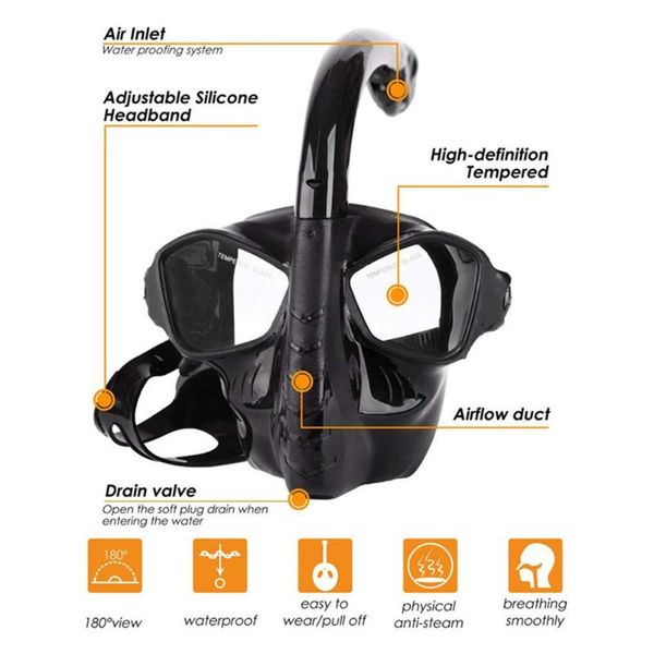 diving anti leak swimming equipment full face silicone underwater dry waterproof easy breathing adjustable safe snorkeling
diving anti leak swimming equipment full face silicone underwater dry waterproof easy breathing adjustable safe snorkeling