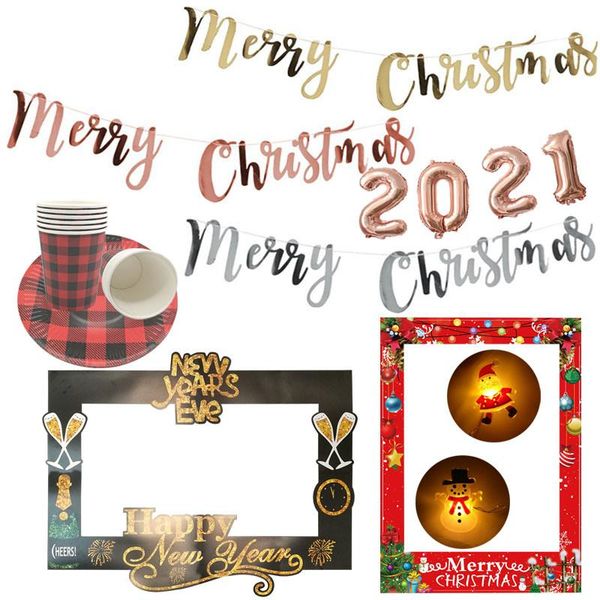 party decoration 2021 merry christmas banner garland bunting led light string happy year xmas paper frame balloon decor
party decoration 2021 merry christmas banner garland bunting led light string happy year xmas paper frame balloon decor