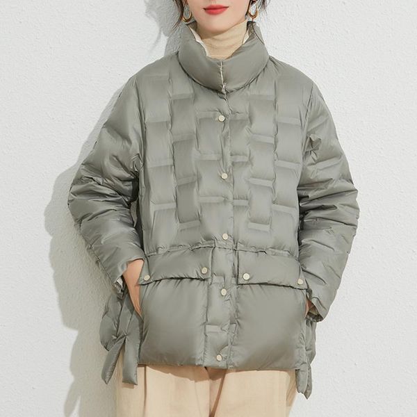women's down & parkas ailegogo winter jackets stand collar women ultra light 90% white duck short parka warm coat loose snow ladies out, Black
women's down & parkas ailegogo winter jackets stand collar women ultra light 90% white duck short parka warm coat loose snow ladies out, Black