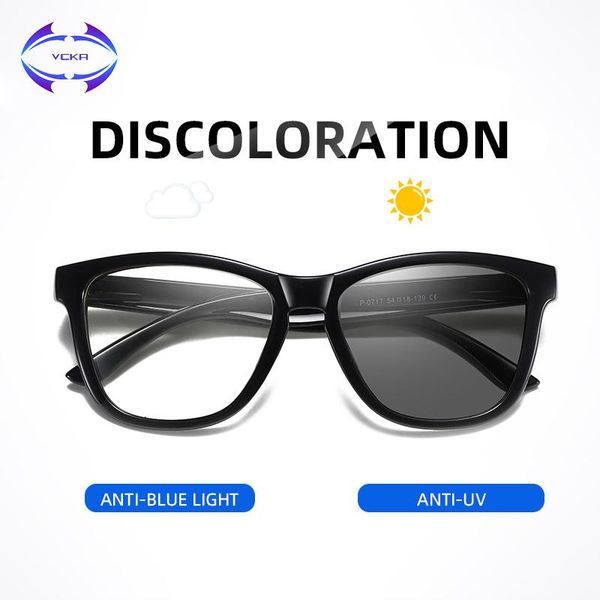 fashion sunglasses frames vcka pochromic computer anti blue light glasses men women tr90 frame blocking discoloration phone gaming uv400 eye, Black
fashion sunglasses frames vcka pochromic computer anti blue light glasses men women tr90 frame blocking discoloration phone gaming uv400 eye, Black