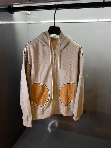 men's hoodies & sweatshirts early autumn hooded cardigan sweater jacket woven ribbon splicing color is simple, Black
men's hoodies & sweatshirts early autumn hooded cardigan sweater jacket woven ribbon splicing color is simple, Black