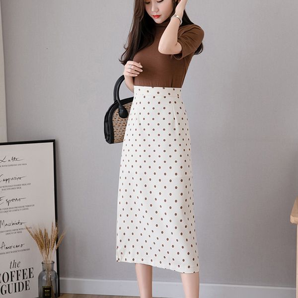 2021 vintage women polka dot black skirt new spring summer female high waist medium pencil ladies streetwear skirts jzix
2021 vintage women polka dot black skirt new spring summer female high waist medium pencil ladies streetwear skirts jzix