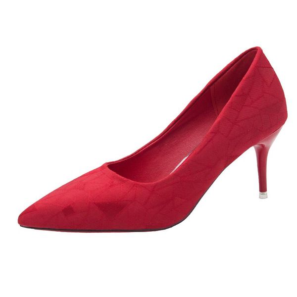 wedding pumps 2021 luxy red color high heel pointed toe shallow bride pumps stiletto shoes for women dress ladies shoes, Black
wedding pumps 2021 luxy red color high heel pointed toe shallow bride pumps stiletto shoes for women dress ladies shoes, Black