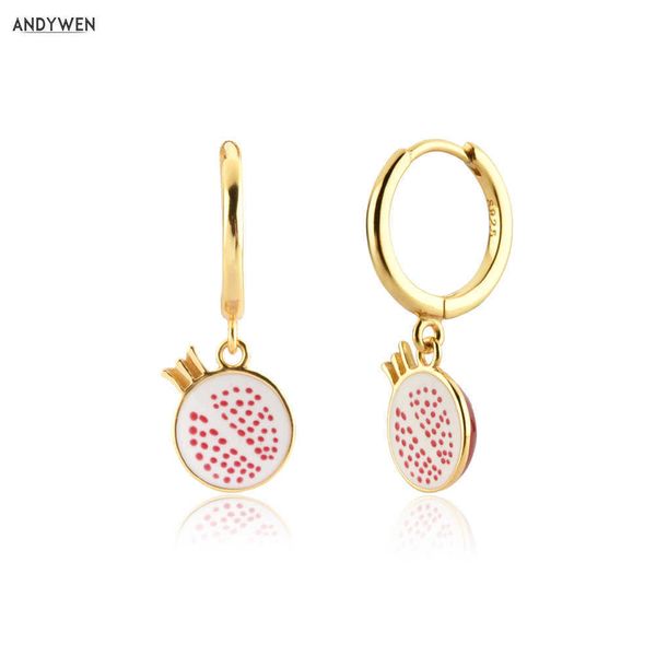 andywen 925 sterling silver gold fruits aros granada pendiente clips jewelry loops piercing for european women earring 210608
andywen 925 sterling silver gold fruits aros granada pendiente clips jewelry loops piercing for european women earring 210608