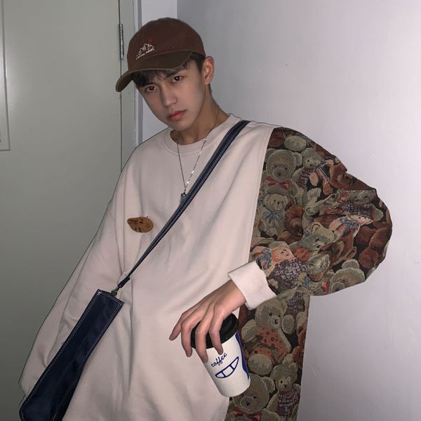new 2021 colour of male couture sweater trend hoodies cotton solid color coats loose sweatpants size m-xl vlfx, Black
new 2021 colour of male couture sweater trend hoodies cotton solid color coats loose sweatpants size m-xl vlfx, Black