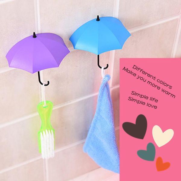 hooks & rails 3/6pcs non-marking punch-umbrella hook self-adhesive wall clothing hanger key debris bathroom kitchen sticky rack
hooks & rails 3/6pcs non-marking punch-umbrella hook self-adhesive wall clothing hanger key debris bathroom kitchen sticky rack