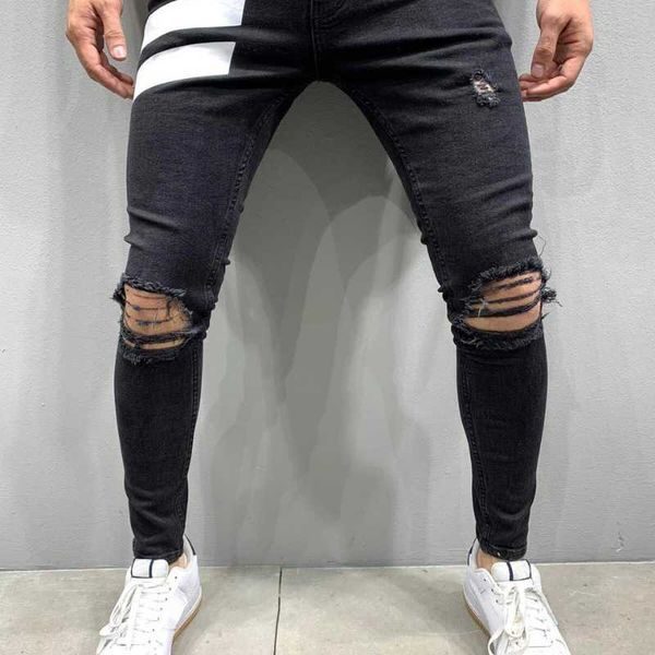 men's jeans 2021men's sweatpants hole pants casual summer autumn male ripped skinny trousers slim biker outwears harajuku, Blue
men's jeans 2021men's sweatpants hole pants casual summer autumn male ripped skinny trousers slim biker outwears harajuku, Blue