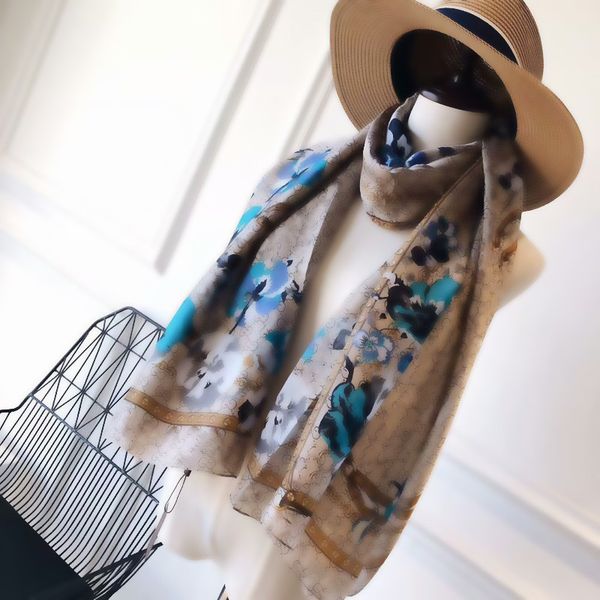 brand summer scarf for women shawls wraps lady pashmina print oversize silk scarves foulard stoles 180*90cm, Blue;gray
brand summer scarf for women shawls wraps lady pashmina print oversize silk scarves foulard stoles 180*90cm, Blue;gray