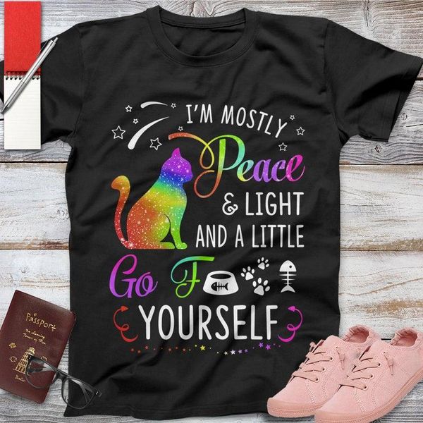 men's t-shirts i'm mostly peace and light a little go yourself cat t shirt, art, print t-shirt, White;black
men's t-shirts i'm mostly peace and light a little go yourself cat t shirt, art, print t-shirt, White;black