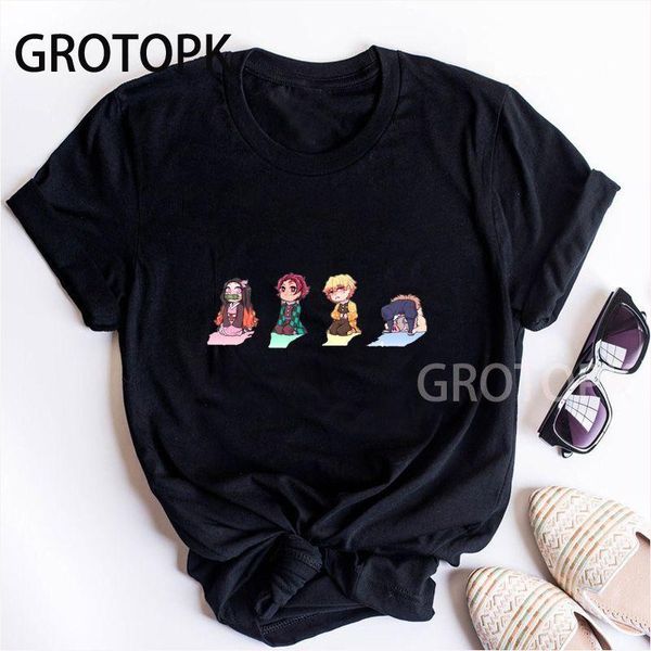 women's t-shirt kimetsu no yaiba tanjirou nezuko zenitsu t-shirts aesthetic grunge women girls kawaii summer casual fashion tees, White
women's t-shirt kimetsu no yaiba tanjirou nezuko zenitsu t-shirts aesthetic grunge women girls kawaii summer casual fashion tees, White