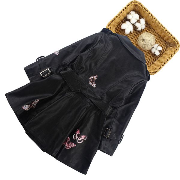 girls leather jackets flower embroidery jacket girl casual children coat kids autumn winter girls clothes 6 8 10 12 14 years, Blue;gray
girls leather jackets flower embroidery jacket girl casual children coat kids autumn winter girls clothes 6 8 10 12 14 years, Blue;gray