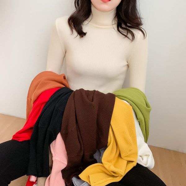 women's sweaters zoki soft women turtleneck sweater fashion simple solid color fall jumper pullover knitted long sleeve female basic 20, White;black
women's sweaters zoki soft women turtleneck sweater fashion simple solid color fall jumper pullover knitted long sleeve female basic 20, White;black