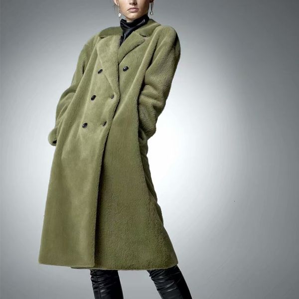 2021 new autumn winter women coat solid turn down collar stylish female thick warm artificial wool jacket casual girls streetwear 6p3a, Black
2021 new autumn winter women coat solid turn down collar stylish female thick warm artificial wool jacket casual girls streetwear 6p3a, Black