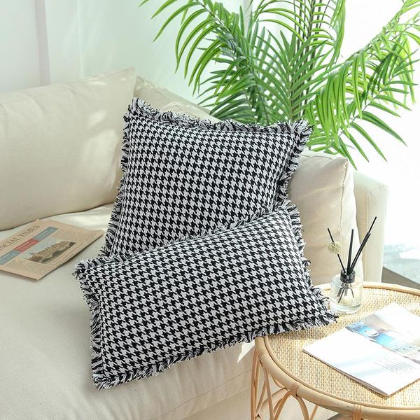 cushion/decorative pillow houndstooth hand-brushed cushion cover beige woven willow leaf embroidery pillowcase home decor handmade jacquard
cushion/decorative pillow houndstooth hand-brushed cushion cover beige woven willow leaf embroidery pillowcase home decor handmade jacquard