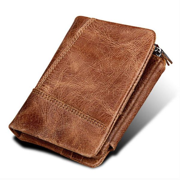 wallets genuine crazy horse leather men vintage trifold wallet zip coin pocket purse cowhide for mens, Red;black
wallets genuine crazy horse leather men vintage trifold wallet zip coin pocket purse cowhide for mens, Red;black
