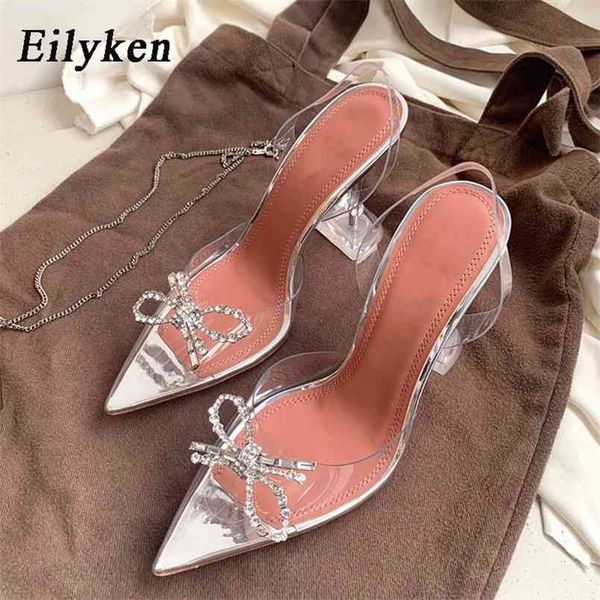 eilyken pvc transparent pumps fashion bowknot crystal pointed toe high heel back strap sandals perspex cup party shoes 210901, Black
eilyken pvc transparent pumps fashion bowknot crystal pointed toe high heel back strap sandals perspex cup party shoes 210901, Black