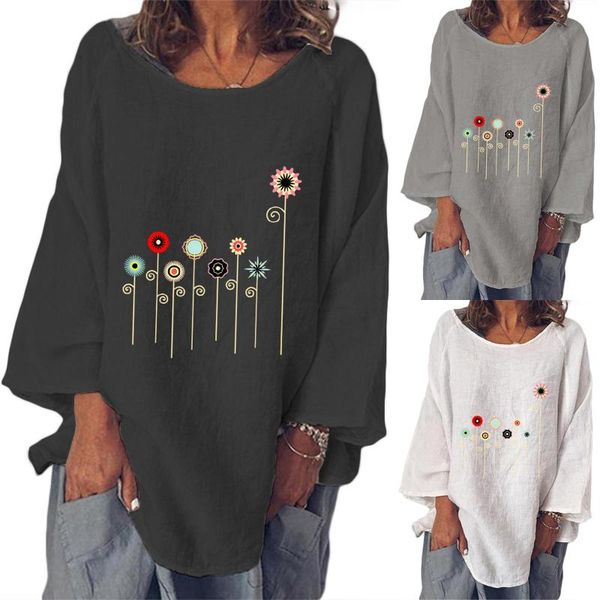 women's blouses & shirts casual loose cotton linen blouse harajuku o-neck plus size women clothing blusas mujer de moda 2021 chemise fe, White
women's blouses & shirts casual loose cotton linen blouse harajuku o-neck plus size women clothing blusas mujer de moda 2021 chemise fe, White