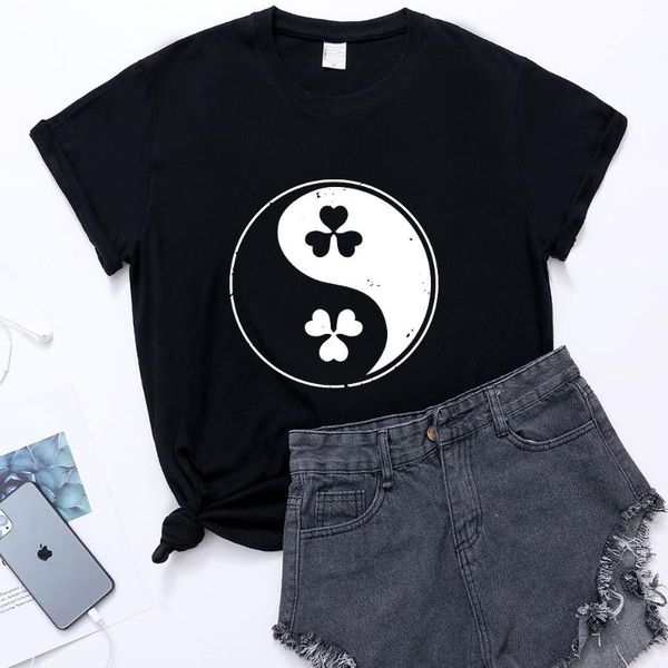 women's t-shirt st. patrick's day woman tshirt fashion female tee summer short sleeve casual, White
women's t-shirt st. patrick's day woman tshirt fashion female tee summer short sleeve casual, White