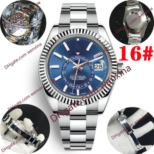 men watches 24 adjustable automatic mechanical 42mm fashion business stainless steel gold 2813 movement luminous waterproof watches, Slivery;brown
men watches 24 adjustable automatic mechanical 42mm fashion business stainless steel gold 2813 movement luminous waterproof watches, Slivery;brown