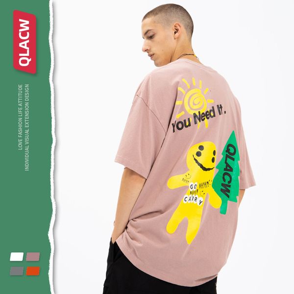 t shirt qlacw large men's wear fashion kanye cartoon foam printed short sleeve for men in spring and summer of 2021, White;black
t shirt qlacw large men's wear fashion kanye cartoon foam printed short sleeve for men in spring and summer of 2021, White;black