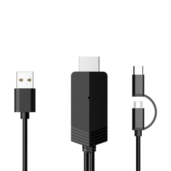 audio cables & connectors ld24 2-in-1 type-c micro usb wired screen converter 1080p high definition plug-and-play adapter connector for andr
audio cables & connectors ld24 2-in-1 type-c micro usb wired screen converter 1080p high definition plug-and-play adapter connector for andr