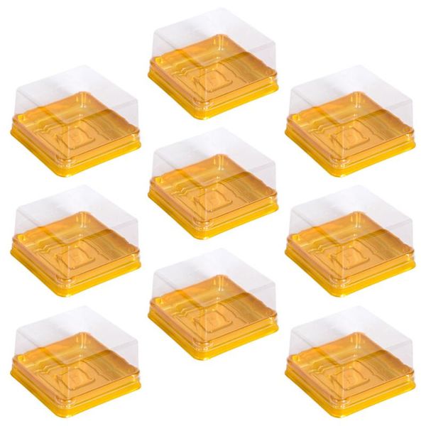 gift wrap 50pcs plastic square moon cake boxes egg-yolk puff container golden packing box (large)
gift wrap 50pcs plastic square moon cake boxes egg-yolk puff container golden packing box (large)