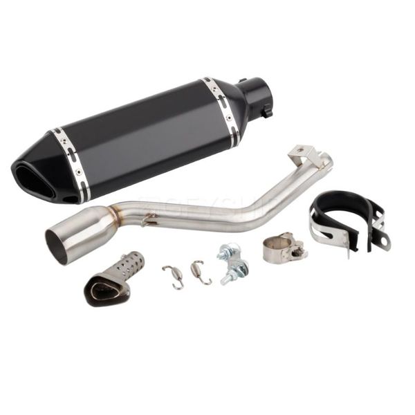motorcycle exhaust system muffler with mid link pipe for keeway tx 125 2012 - 2021 tx125 enduro / sm 12-21 escape slip-on
motorcycle exhaust system muffler with mid link pipe for keeway tx 125 2012 - 2021 tx125 enduro / sm 12-21 escape slip-on