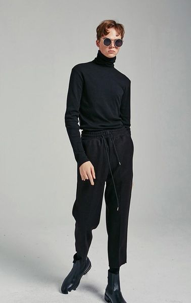 men's pants woolen trousers slim fit nine point elastic wool thick double layer youth fashion urban male black
men's pants woolen trousers slim fit nine point elastic wool thick double layer youth fashion urban male black