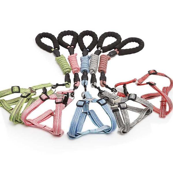 pet dog leash and collar set soft handle beakaway wiring harness set for small large dog puppy outdoor summer cotton harness
pet dog leash and collar set soft handle beakaway wiring harness set for small large dog puppy outdoor summer cotton harness