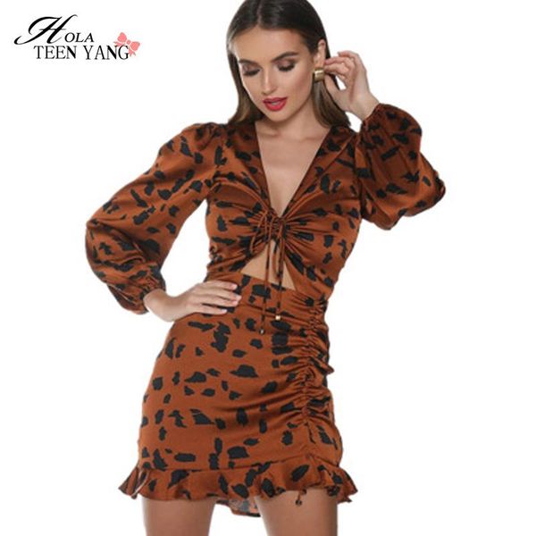 casual dresses women hollow out puff sleeve mini dress leopard print pleated bodycon summer deep v neck club party vestidos, Black;gray
casual dresses women hollow out puff sleeve mini dress leopard print pleated bodycon summer deep v neck club party vestidos, Black;gray