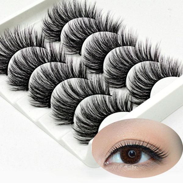 false eyelashes 5 pairs natural fake 3d handmade fiber soft comfortable stereo multi-layer lashes for beauty
false eyelashes 5 pairs natural fake 3d handmade fiber soft comfortable stereo multi-layer lashes for beauty