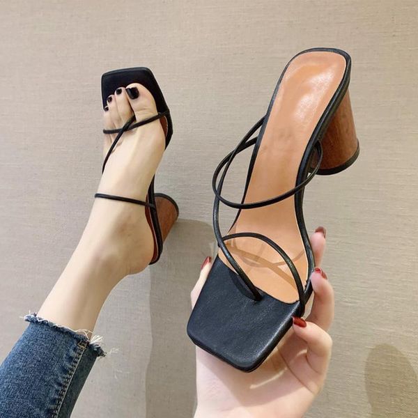 women slippers female pumps summer heels dress shoes woman square toe pu ladies 2021 sandals ladies fashion clip toe high, Black
women slippers female pumps summer heels dress shoes woman square toe pu ladies 2021 sandals ladies fashion clip toe high, Black