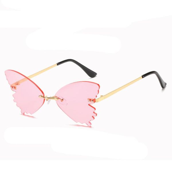 outdoor eyewear butterfly rimless sunglasses women 2021 personality designer sun glasses vintage metal oculos masculino
outdoor eyewear butterfly rimless sunglasses women 2021 personality designer sun glasses vintage metal oculos masculino